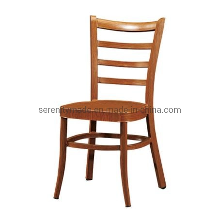 Hospitality Commercial Furniture Wooden Timber Dining Restaurant Cafe Chair with Seat Pad