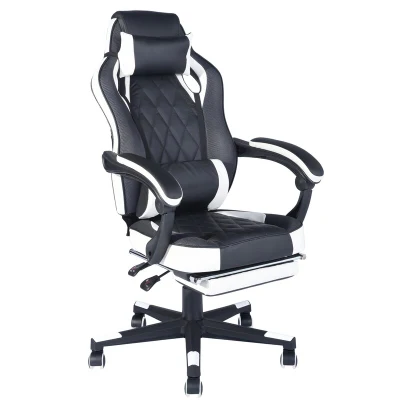 Modern Simplicity Computer Gamer Racing Gaming with Footrest Factory Cheap Home Recliner Office Chair